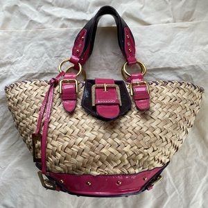 Dolce & Gabbana Wicker Handbag